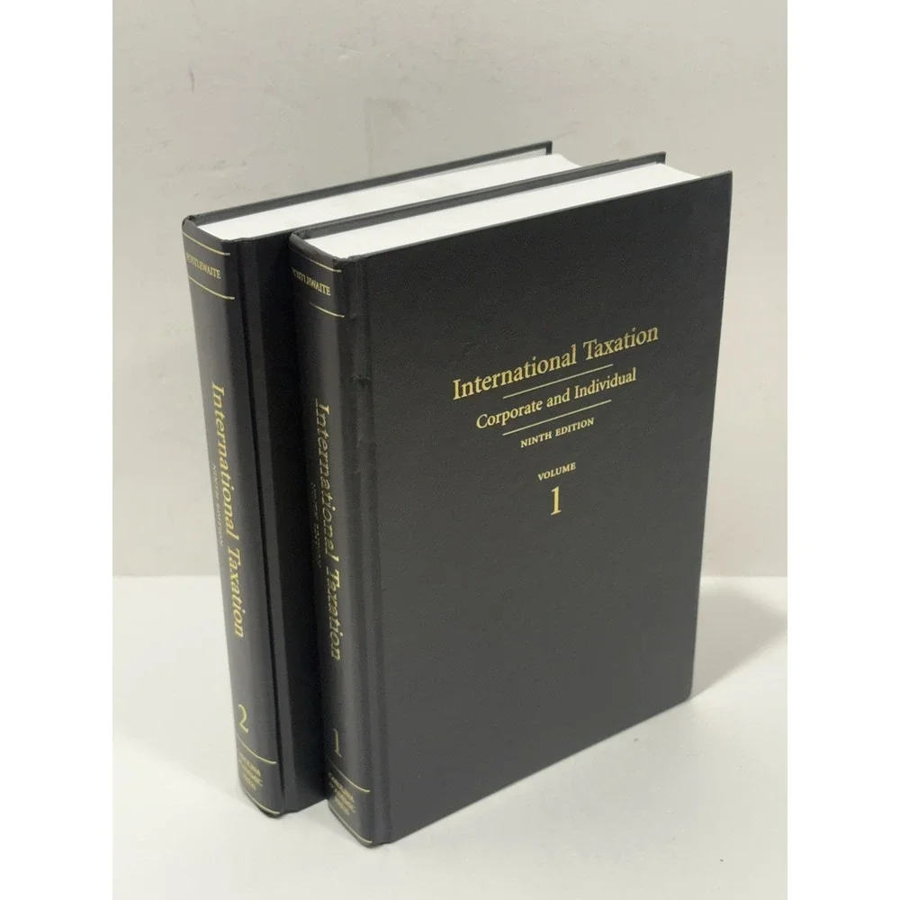 International Taxation Corporate Individual 9th Ed Carolina Pres Vol 1 & 2 Books